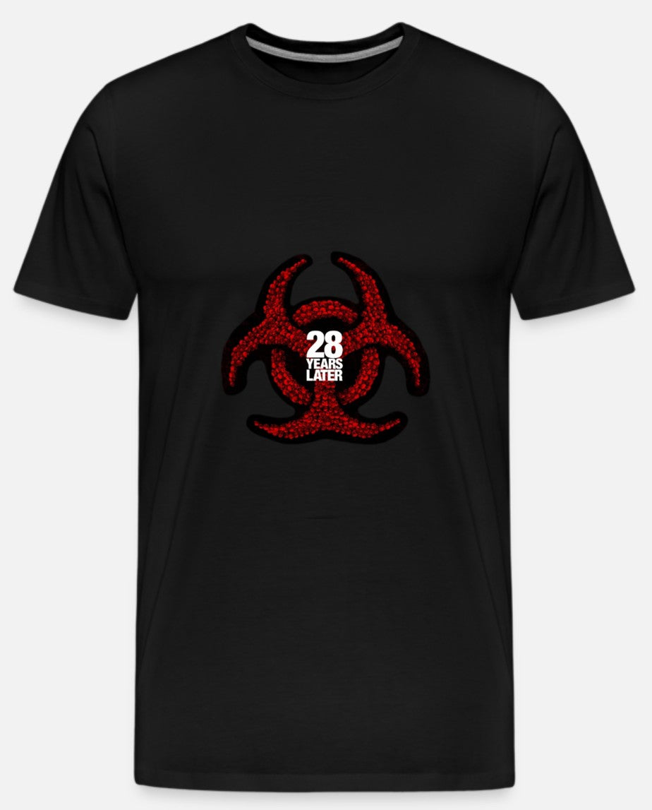 28 Years Later Movie Black T-Shirt