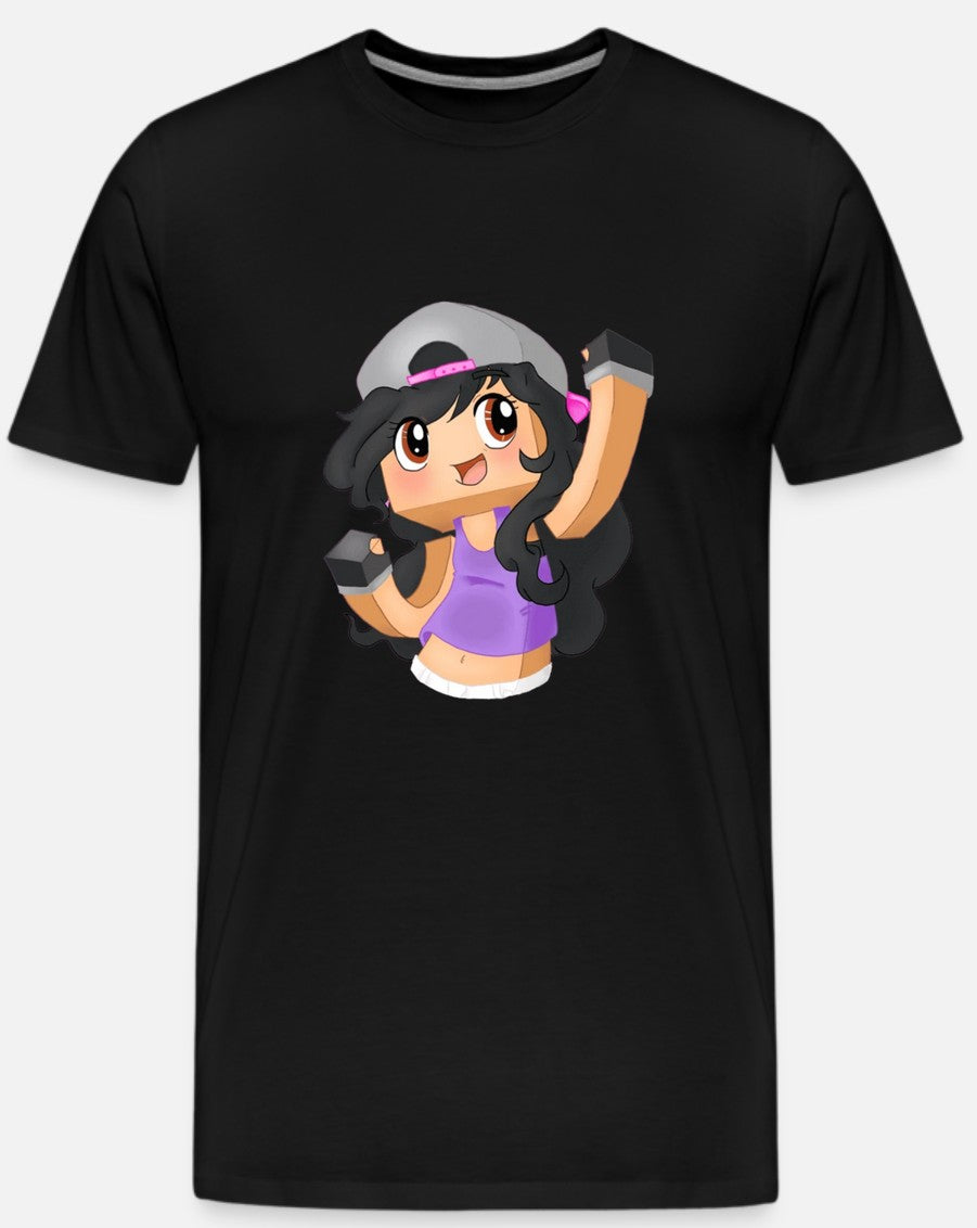 Aphmau Minecraft Black Kids T-Shirt