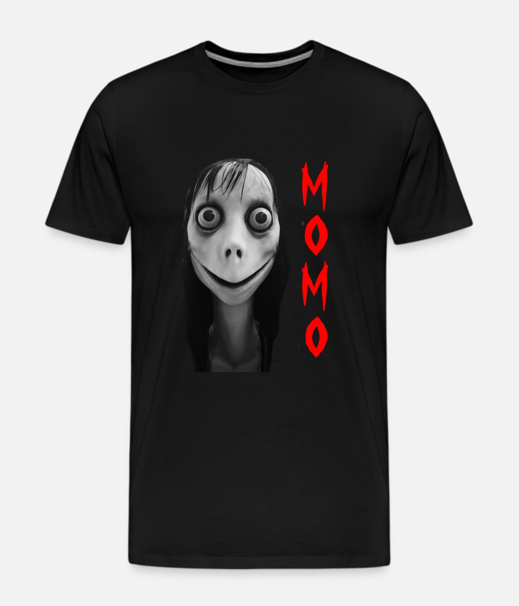 Momo Face with Logo T-Shirt
