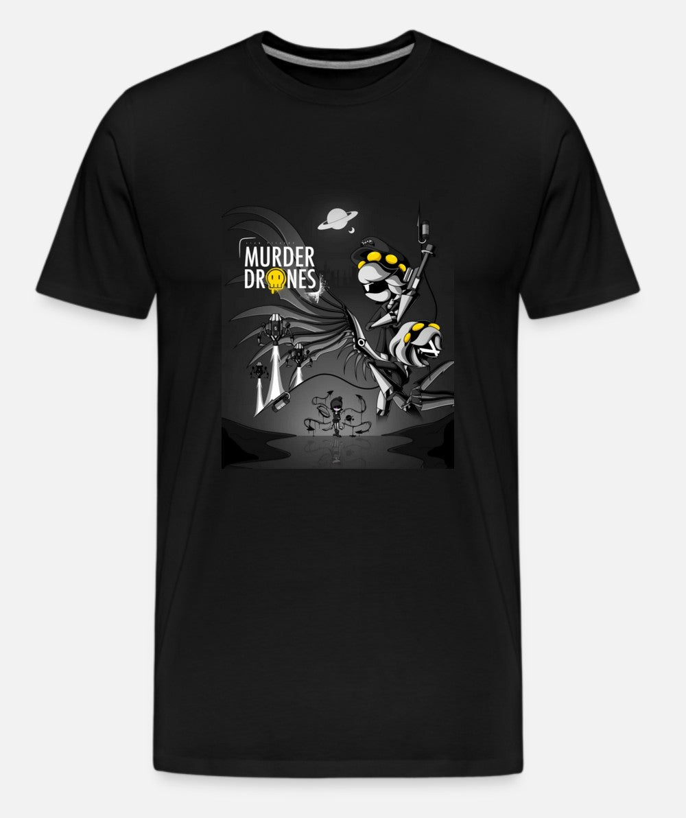 Murder Drones N and V Black Unisex T-shirt