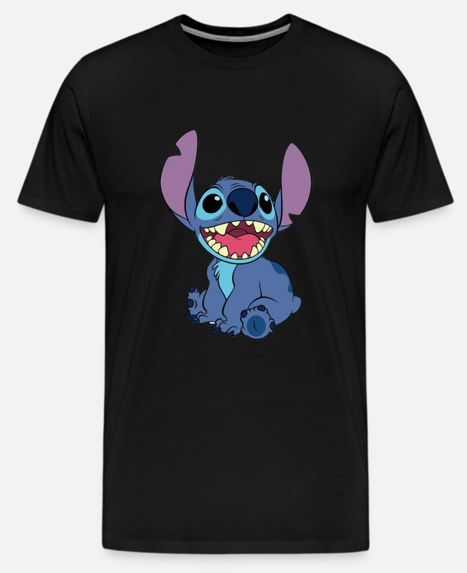 Stitch Black Kids T-shirt