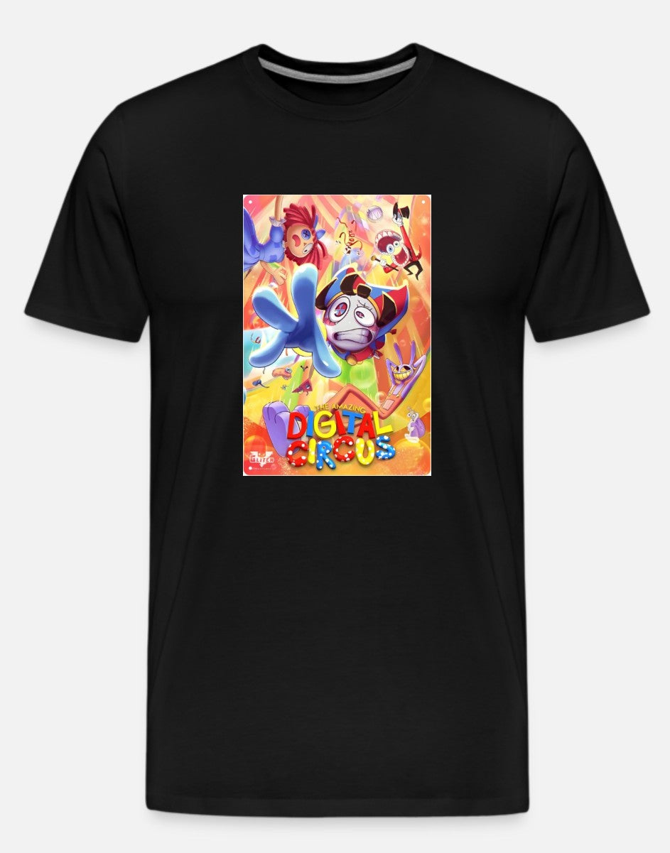 The Amazing Digital Circus Black T-Shirt
