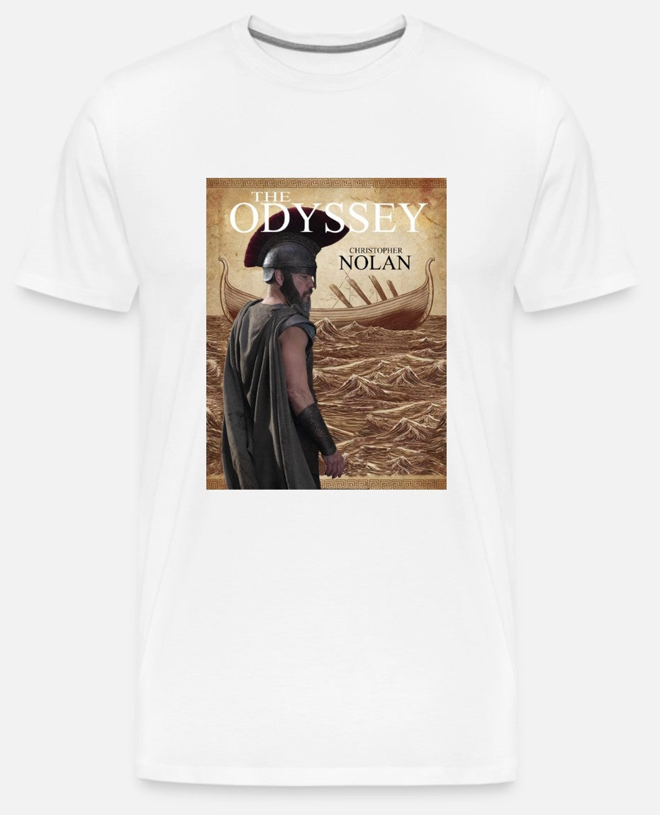 The Odyssey Matt Damon Black Mens T-Shirt